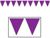 Purple Pennant Banner