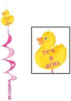 Just Duckie It's A Girl Wind-Spinner