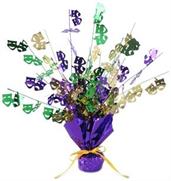 Mardi Gras Gleam 'N Burst Centerpiece