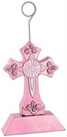 Cross Photo/Balloon Holder