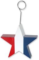 Patriotic Star Photo/Balloon Holder