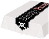 Printed Beware Of Pirates Table Runner