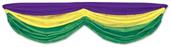 Mardi Gras Fabric Bunting