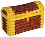 Inflatable Treasure Chest Cooler