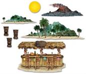 Tiki Bar & Island Props