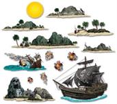 Pirate Ship & Island Props