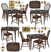 Saloon Table Props