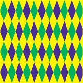 Mardi Gras Harlequin Backdrop