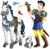 Prince & Trusty Steed Props