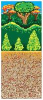 Forest 8-Bit Backdrop