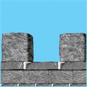 Stone Wall Border