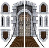 Castle Door & Window Props