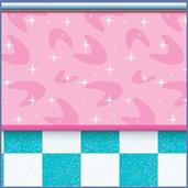 50's Soda Shop Backdrop