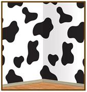 Cow Print Backdrop