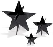3-D Foil Star Centerpieces