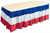 Patriotic Table Skirting