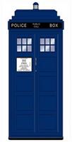 Police Call Box Door Cover