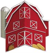 3-D Barn Centerpiece