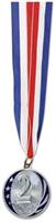 "2nd" Place Medal w/Ribbon