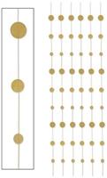 Glittered Dot Stringers