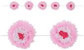 Tissue Flower Garland