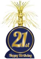 "21st" Birthday Centerpiece