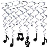 Musical Notes Whirls