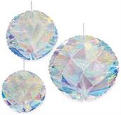 Iridescent Honeycomb Balls