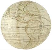 Around The World Paper Lantern