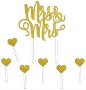 Mrs & Mrs Cake Topper