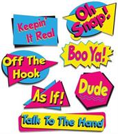 90's Phrase Cutouts