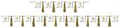 Happy Anniversary Tassel Streamer
