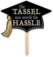 Grad Cap Yard Sign