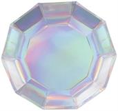 Iridescent Decagon Plates