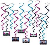 Cassette Tape Whirls