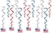 American Flag Whirls