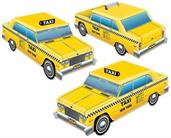 3-D Taxi Cab Centerpieces