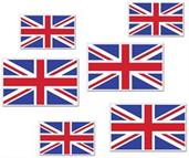 British Flag Cutouts