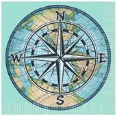 Bon Voyage Luncheon Napkins