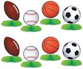 Sports Ball Mini Centerpieces