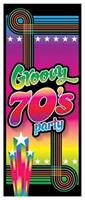 70's Groovy Party Door Cover