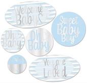 Foil Welcome Baby Cutouts