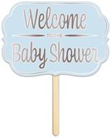 Foil Welcome ToThe Baby Shower Yard Sign