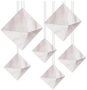 3-D Foil Diamonds