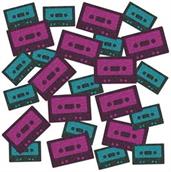 Cassette Tape Deluxe Sparkle Confetti