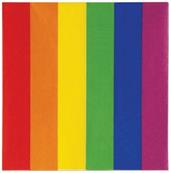 Rainbow Luncheon Napkins