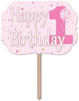 "1st" Birthday Yard Sign