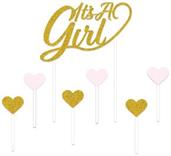 It's A Girl Cake Topper