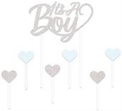 It's A Boy Cake Topper