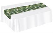 Palm Leaf Fabric Table Runner